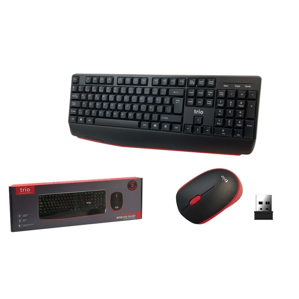 TRİO TRK300 TÜRKÇE Q KABLOSUZ WİRELESS KLAVYE + MOUSE SET