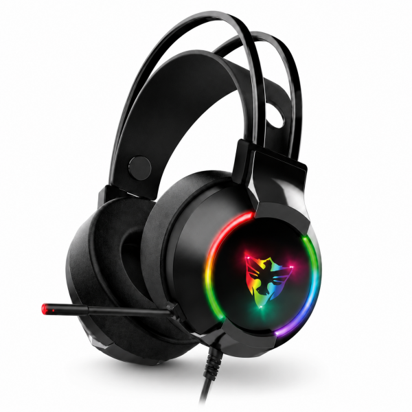 G606 RGB Işıklı Mikrofonlu Kablolu Oyuncu Kulaklığı