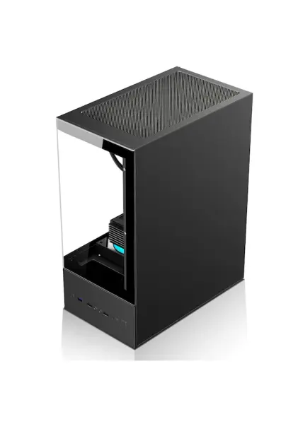 Zoko Smıle Siyah 5x12cm Argb Fanlı Temper Camlı Atx Gaming Kasa