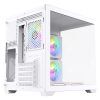 Game In Game Cool Beyaz 5x12cm Argb Fanlı M.atx Gaming Akvaryum Kasa