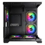 Game In Game Cool Siyah 5x12cm Argb Fanlı M.atx Gaming Akvaryum Kasa