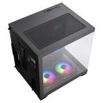 Game In Game Cool Siyah 5x12cm Argb Fanlı M.atx Gaming Akvaryum Kasa