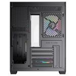 Game In Game Cool Siyah 5x12cm Argb Fanlı M.atx Gaming Akvaryum Kasa