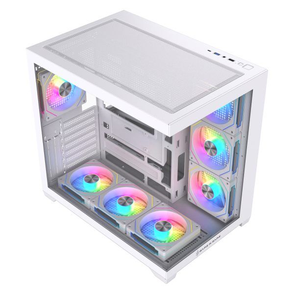 Game In Game Dream Beyaz 7x12cm Argb Fanlı ATX Gaming Akvaryum Kasa