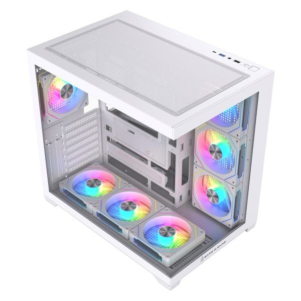 Game In Game Dream Beyaz 7x12cm Argb Fanlı ATX Gaming Akvaryum Kasa