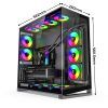 Zoko Father Siyah 9x12cm ARGB Fanlı Full Tower ATX Gaming Akvaryum Kasa
