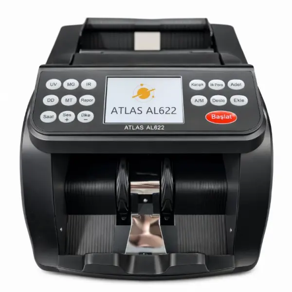 ATLAS AL 622 Para Sayma Makinesi | Hızlı ve Güvenilir Sayım