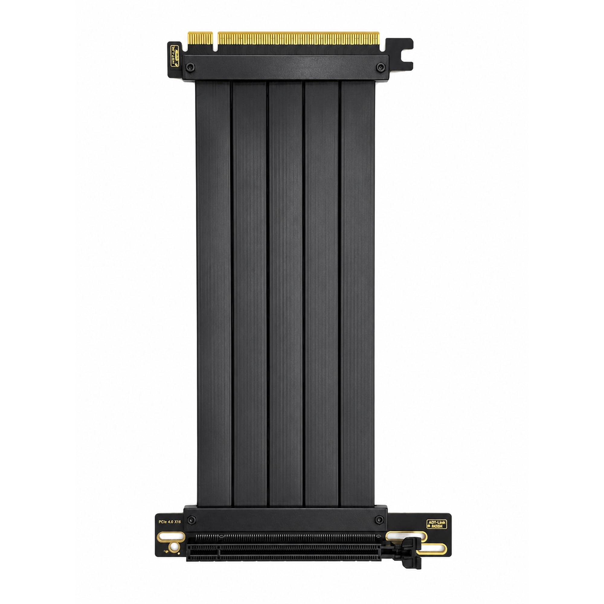 ZOKO PCI-e 4.0 Riser Ekran Kartı Dik Tutucu Kablo Siyah 24 cm